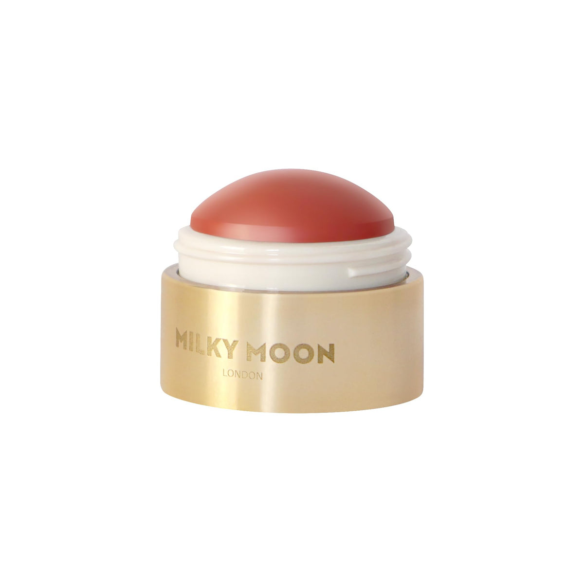 Milky Moon London Stellar Cheeks Cream Blush, Long-lasting, Lightweight Formula for Cheeks, Lips & Eyes, Infused with Coconut & Jojoba, Sweet Peach