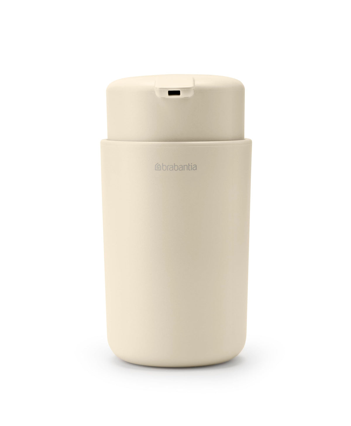 Brabantia - ReNew Soap Dispenser 250 ml - Non-Drip Pump Mechanism - Easy to Refill - Removable Holder - Corrosion Resistant - Stylish Bathroom