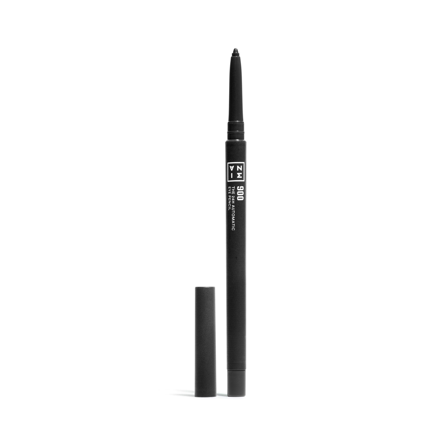 3INA MAKEUP - The 24h Automatic Eye Pencil 900 - Pure Black - Creamy Long Lasting Eyeliner Waterproof - Sharpener & brush