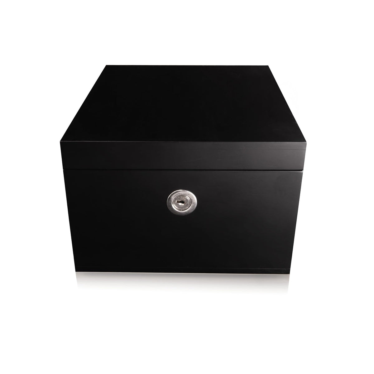 surebox Small Bamboo Lock Box - Lock & Key, Secure Home Storage