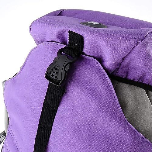 zalati Inline Skates Backpack Roller Skate Shoes Carrying Bag for Storage Easy to Carry Outdoor Sports - Purple, M