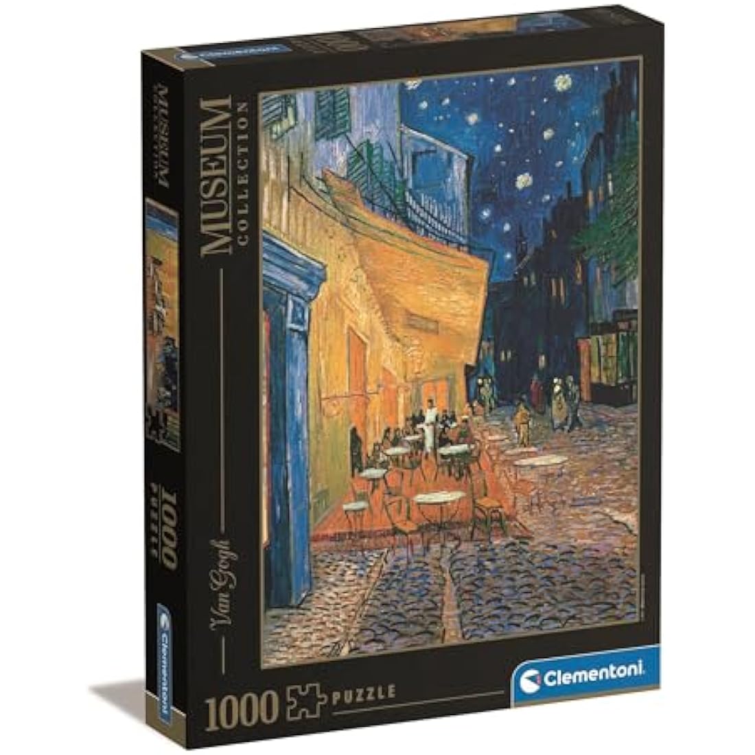 Clementoni - 31470 - Museum Collection puzzle for adults and children - Van Gogh: Cafè Terrace at Night - 1000 Pieces