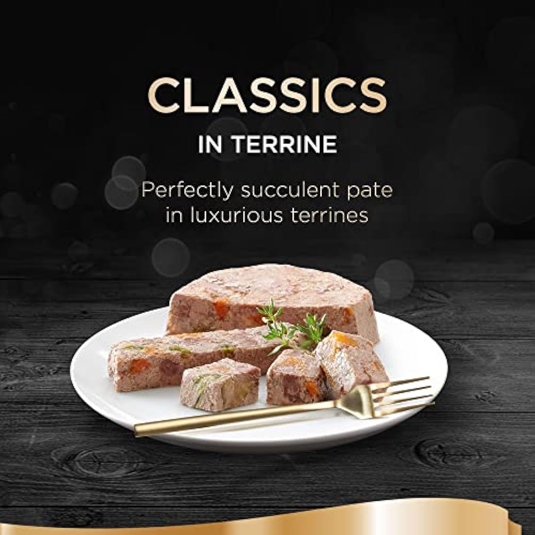 Sheba Classics in Terrine – Ocean Collection – Wet pate trays for adult cats – Pack of 4 (4 x 12 Trays x 85 g)