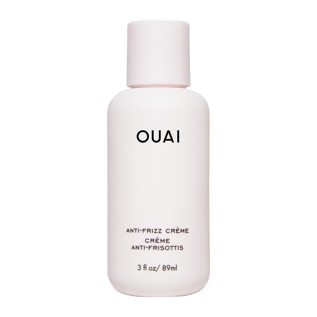 OUAI Anti Frizz Cream Travel Size - Moisturizing Hair Cream with Frizz Control & Heat Protection - Provides Hydration with Jackfruit & Beetroot