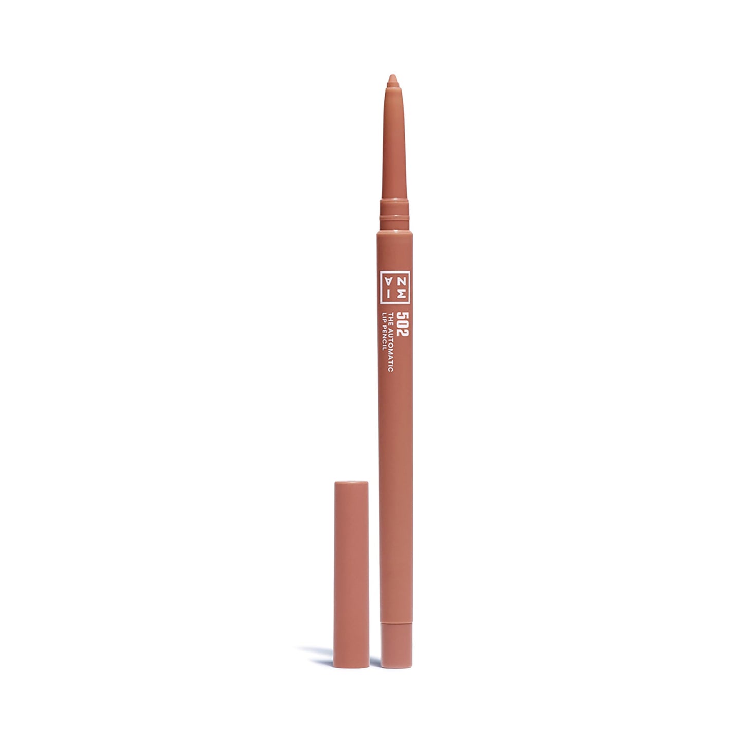 3INA MAKEUP - The Automatic Lip Pencil 502 - Light nude beige Lip Liner Built- In Sharpener - Waterproof Lip Liner