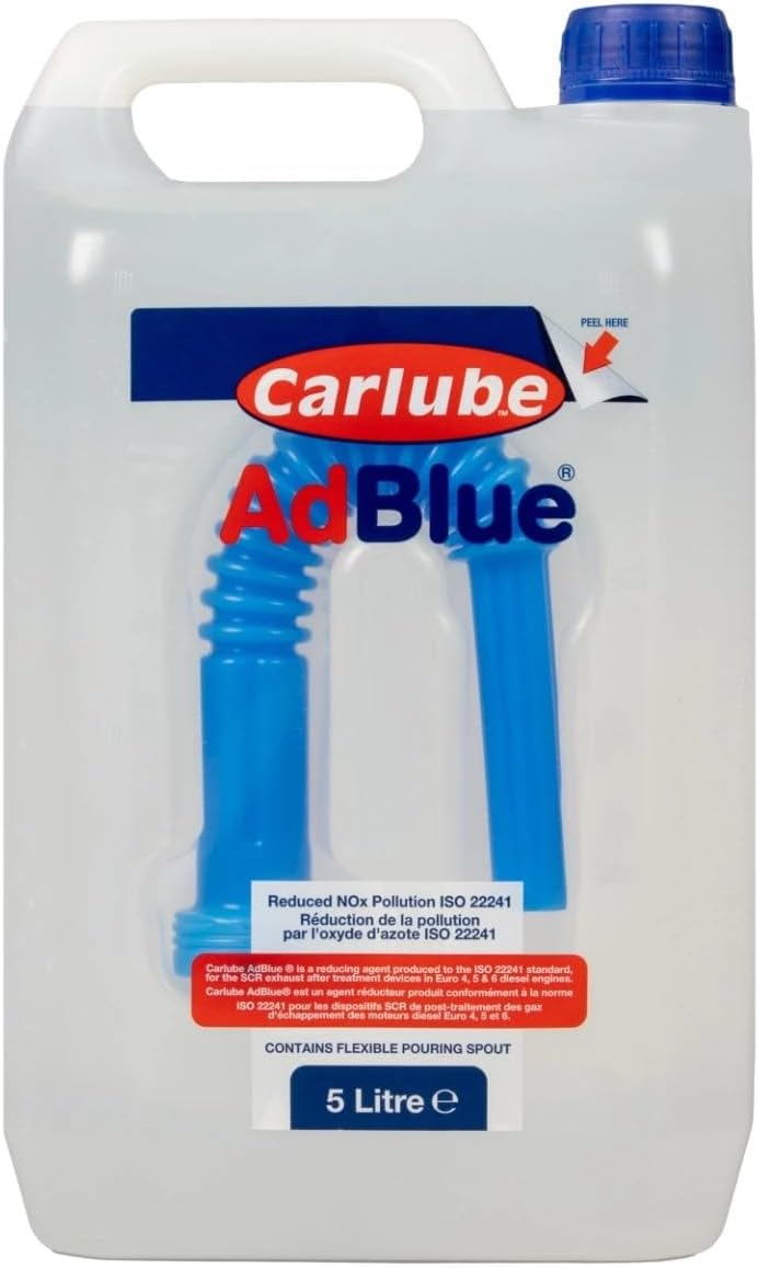Carlube AdBlue 5L With Spout, New but slightly scruffy bottle