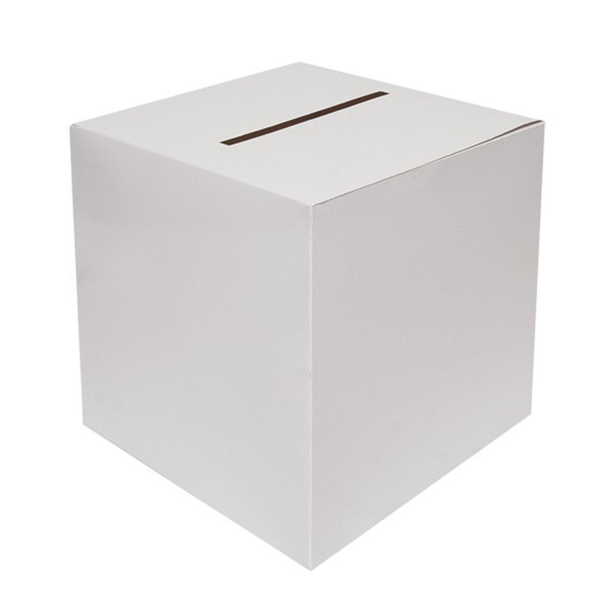 White Wedding Card Boxes 30cms x 30cms x 30cms