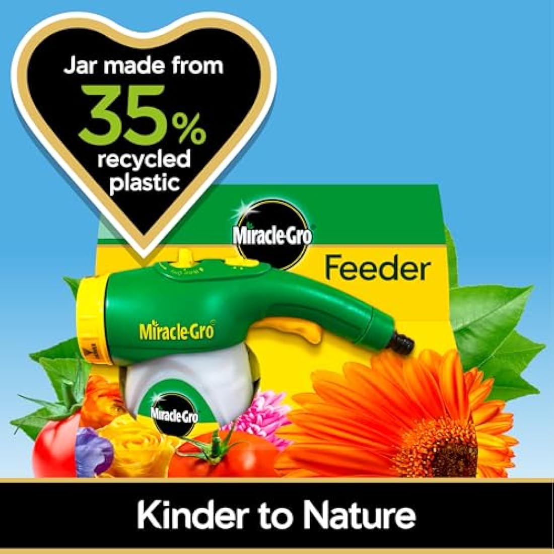 Miracle-Gro Feeder Unit, Connects Straight to a Garden Hose, use with Miracle-Gro All Purpose Soluble Plant Food