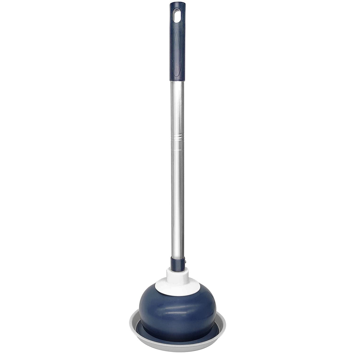 Toilet Plunger Unblocker, Heavy Duty Drain Plunger, Rubber Sink Plungers for Unblocking with Holder for Toilets/Bathroom/Bathtub/Kitchen Sink/Shower