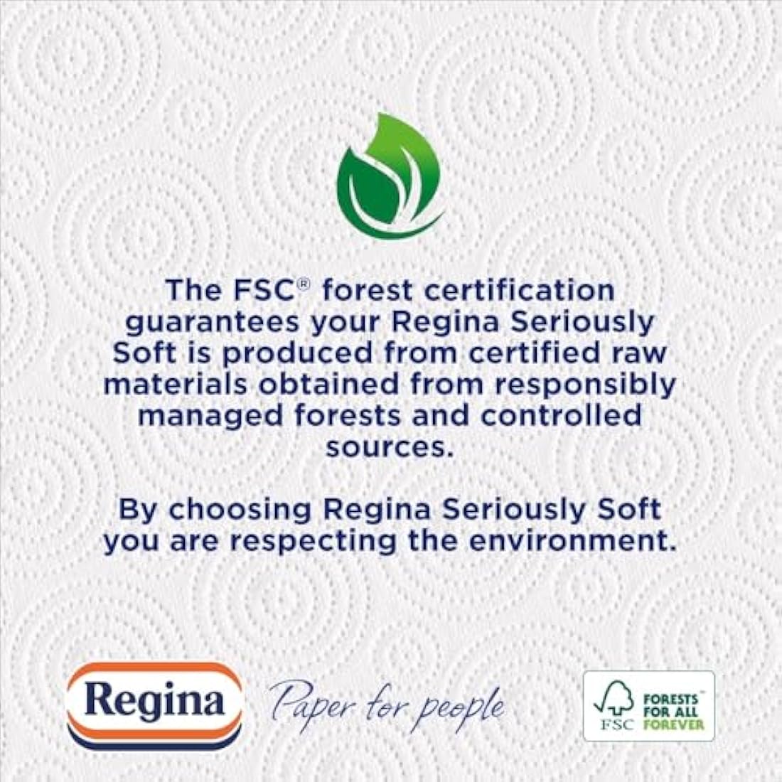 Regina Thirst Pockets Kitchen Roll - 12 Rolls, 1,200 Super Absorbent Sheets, Unique Pocket Technology, Your Ideal Kitchen Companion, FSC certified product
