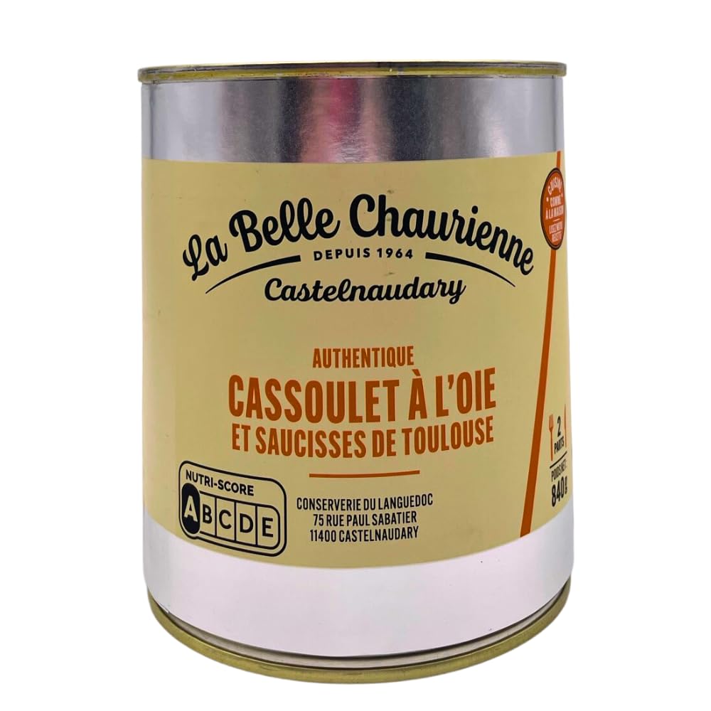 La Belle Chaurienne Goose Cassoulet Tin 840g (2)