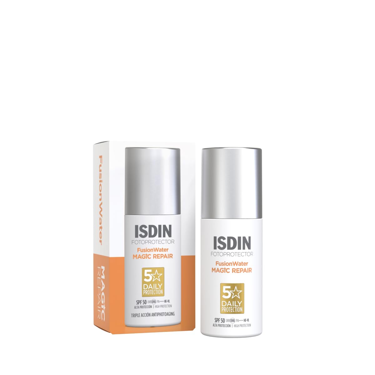 ISDIN FotoUltra Age Repair FW SPF 50 50ml | Daily facial sun cream | Triple anti-ageing action