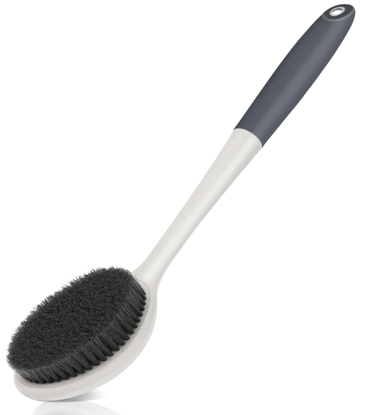 surlees Back Scrubber for Shower for Men & Women 17" | Body Brush for Wet & Dry Brushing | Exfoliating Body Scrubber & Back Brush | Shower Brush with