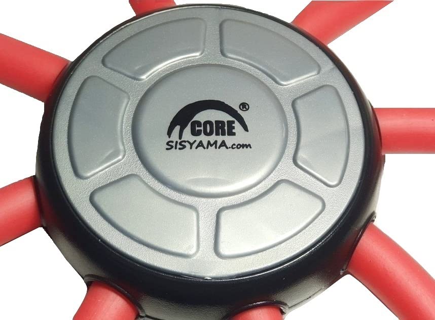 SISYAMA Core Cross Workout Pilates Reformer Exercise Resistance Cords Loop Tube Bands