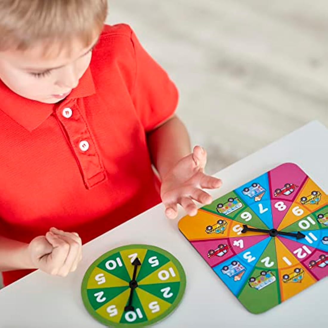 Orchard Toys Times Tables Heroes - 2 in 1 Maths Games for Kids with Multiplication Bingo and Counting Board Game - Children’s Learning and Educational Math Games for 6-9 Year Olds - 2-4 Players