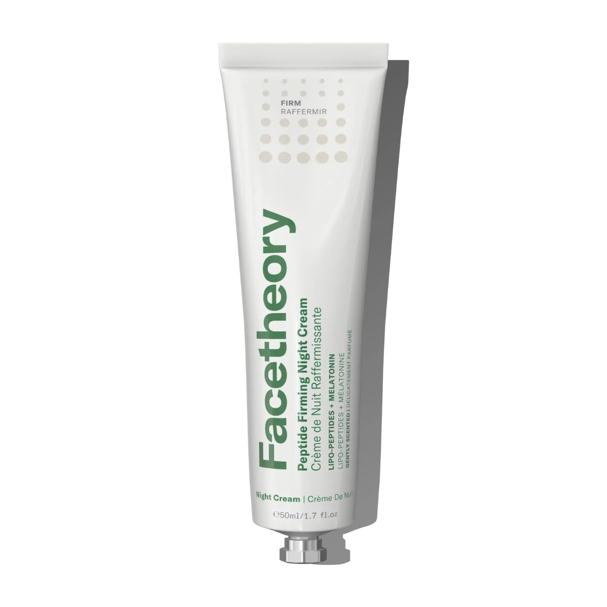 facetheory Peptide Firming Night Cream - Anti Wrinkle Night Cream with Melatonin to Repair & Nourish Skin - Night Moisturiser to Reduce Fine Lines &