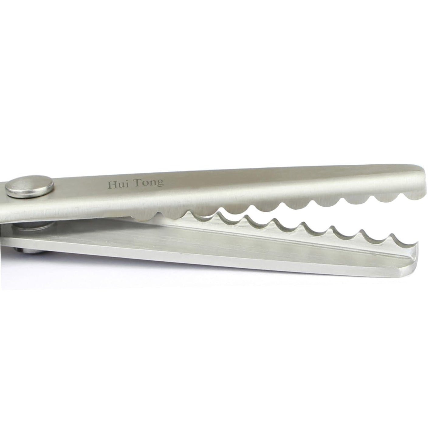 Hui Tong Scallop Scissors for Fabric Strong & Sharpe Pinking Shears Serrated and Scalloped Pinking Shears A Total of 6 Models (Scalloped 7mm)