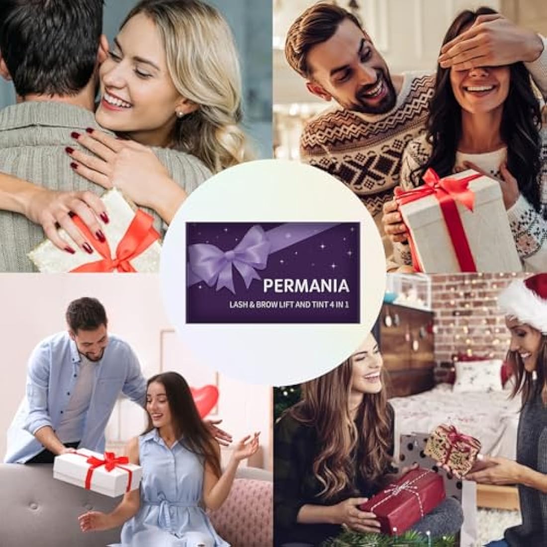 PERMANIA Lash Lift and Tint Kit, 2025 New Upgraded Lash & Brow Tint and Lift Kit, 4-in-1 Eyelash Perming and Eyebrow Lamination Kit with Tint, Beginner Friendly, Lash Up to 4-6 Weeks