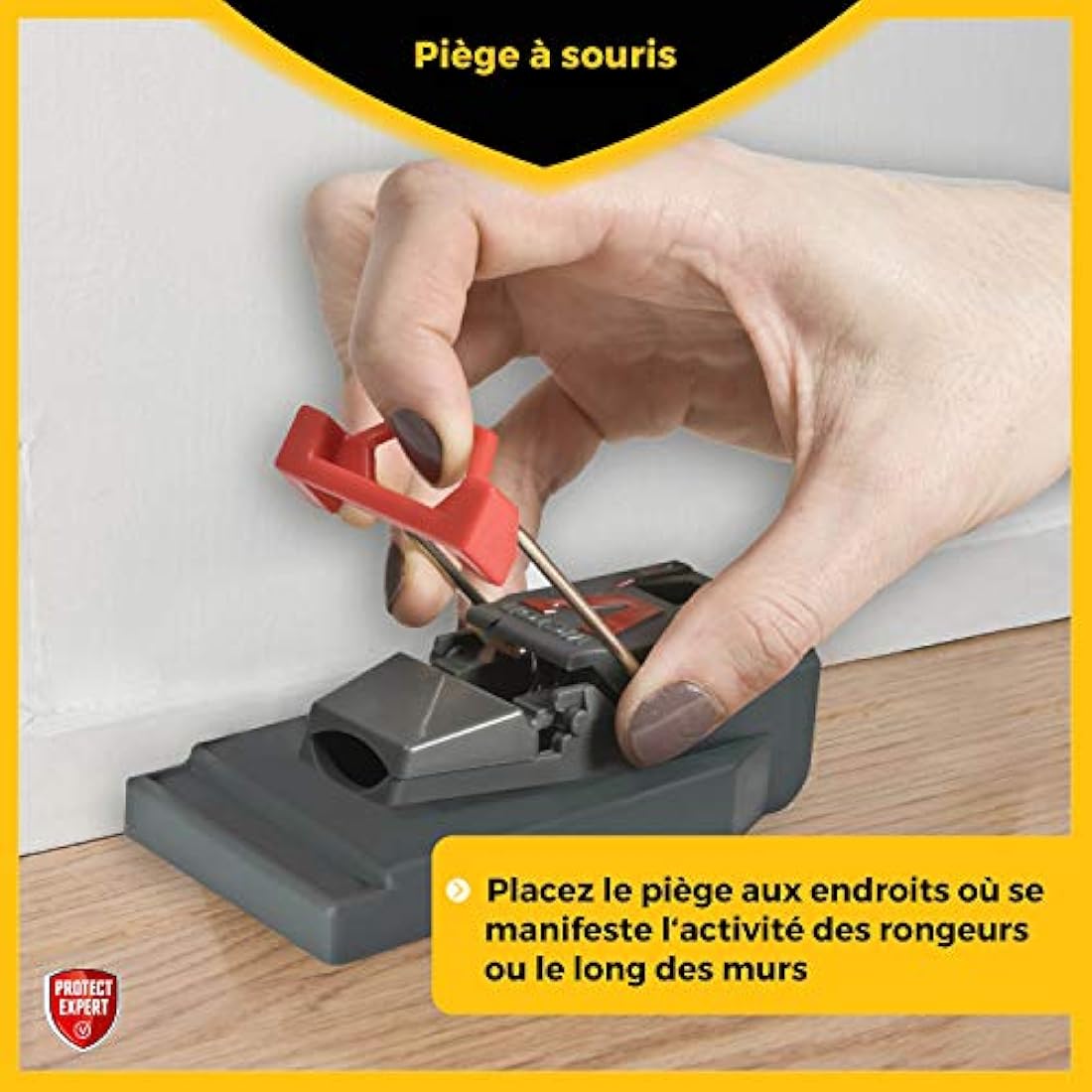 PROTECT EXPERT 3 TAPETTES A SOURIS PLASTIQUE SOUTRAP3