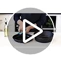 KICHLY 3.0L,3.2 Quart Pre Seasoned Cast Iron Combo Cooker Dutch Oven with Lid, 10.25 Inch, 26 cm Dual Function Skillet Pot with lid, Cast Iron Casserole Dish with Lid