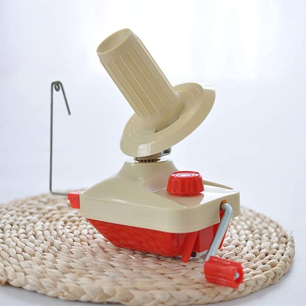 Yarn Winder, Knitting Yarn Ball Winder,Knitting Wool Winder Holder, Swift Table Top Hand Operated Winder,Manual Wool Yarn Cone Ball Winder -
