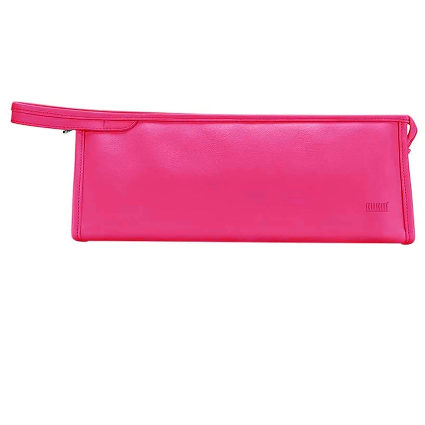 BLESYS HENGSI Storage Bag Travel Pouch for Dyson Airwrap Hair Dryer and Straighteners & Accessories (Waterproof PU Leather-Fuchsia)