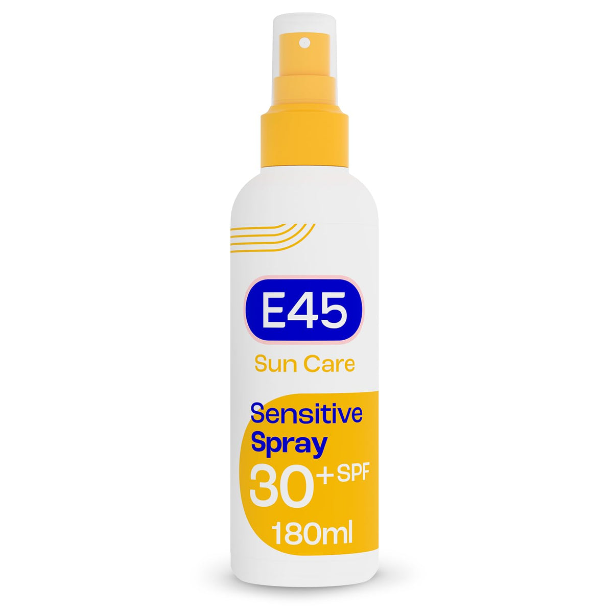 E45 Sunscreen Spray for Sensitive Skin SPF 30 - Hydrating Sun Protection with high UVA and UVB - Instantly Moisturising for Dry Skin, Sensitive Skin