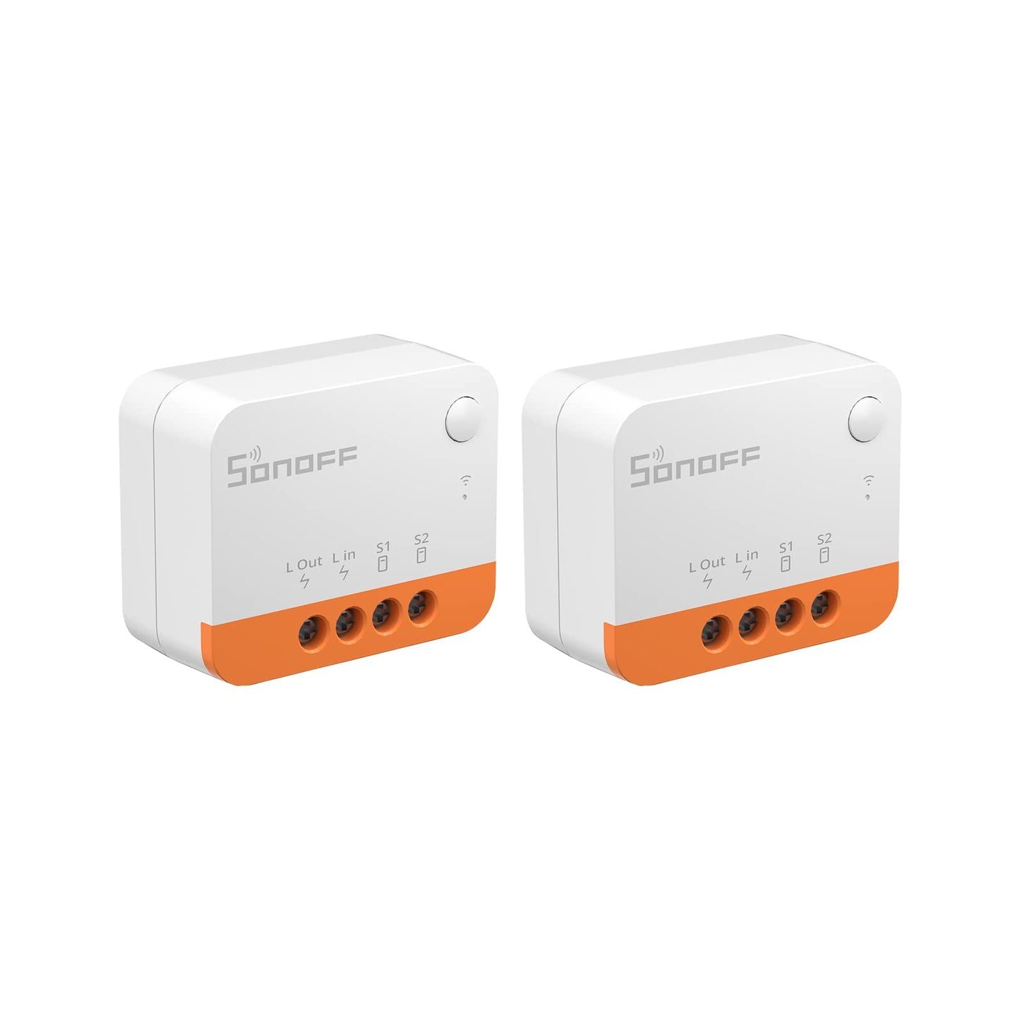No Neutral Wire Required, SONOFF ZBMINIL2 Zigbee Smart Light Switch (2 Way), Works with Alexa, SmartThings Hub, Google Home&SONOFF ZBBridge-P, ZigBee