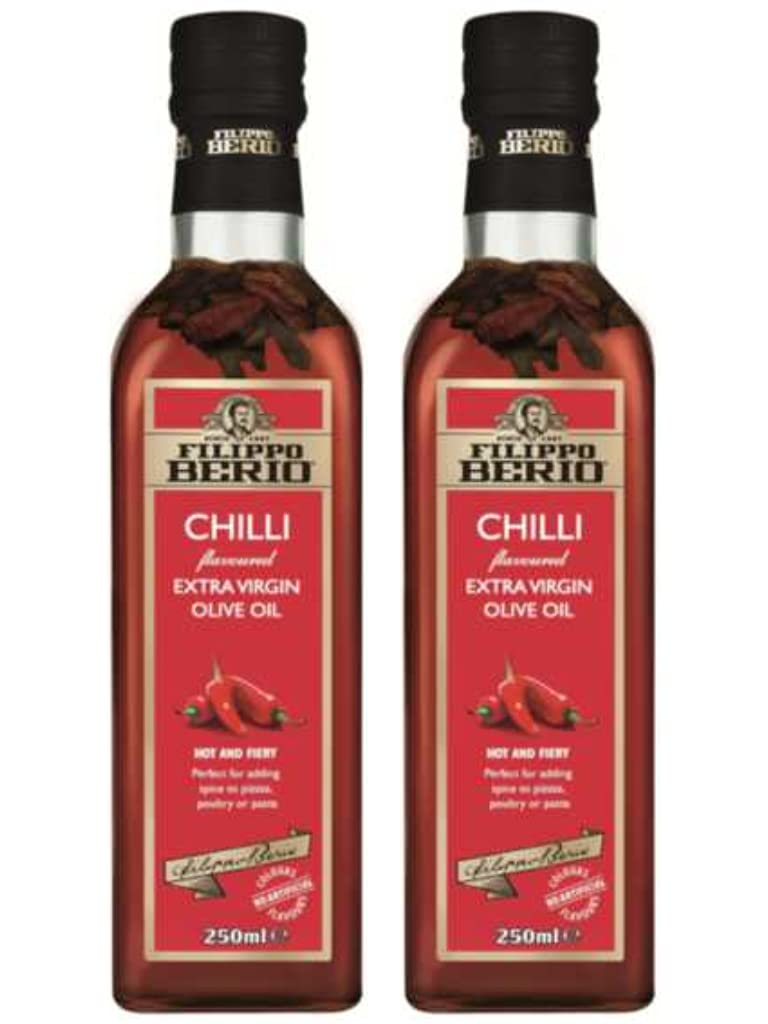 Filippo Berio Chilli Extra Virgin Oilve Oil | Pack of 2 x 250ml