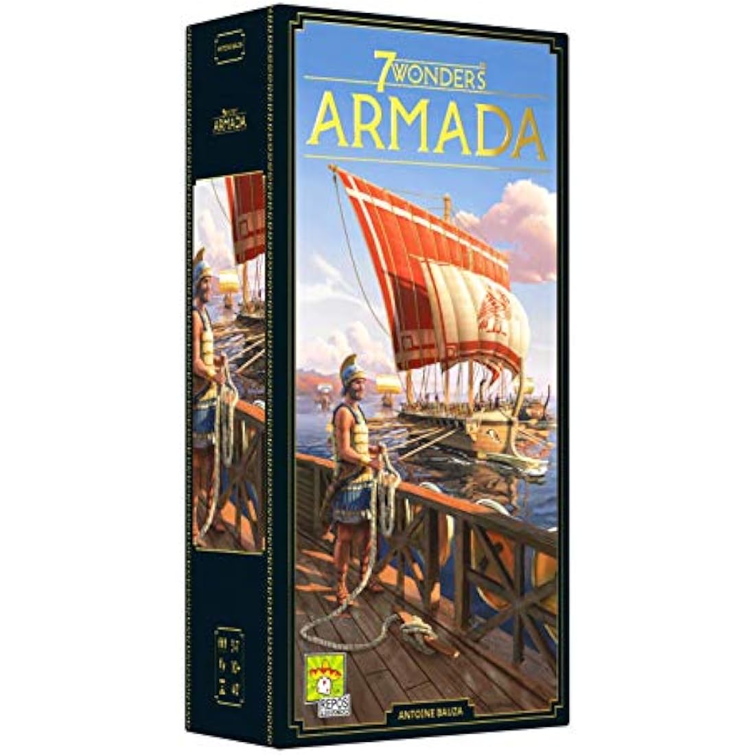 Repos Production | 7 Wonders - Armada Expansion - New 2020 Version | Board Game | Ages 10 and up | 3 to 7 players