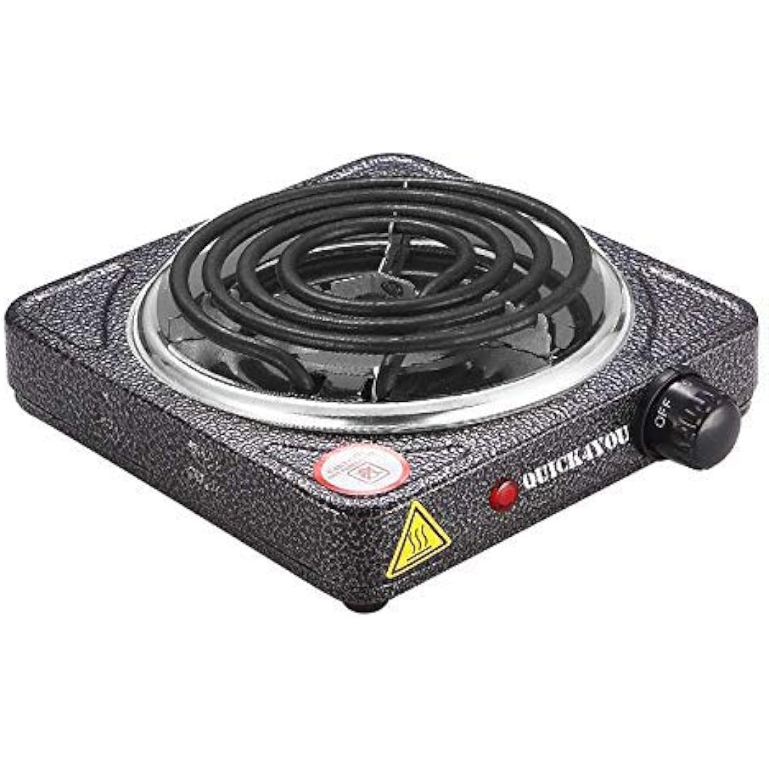 Quick4You AD-C151 Charcoal Burner, Grey