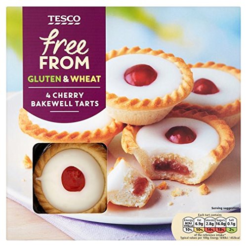 Free From 4 Cherry Bakewell Tarts