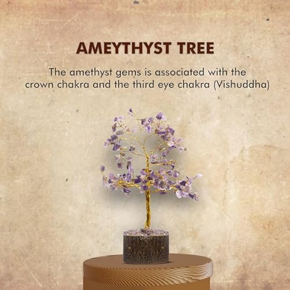 Wonder Care Amethyst Crystal Tree for Home Decorations Crystals and Healing Stones Witchy Room Crystal Decor Tree Crystal Gifts Gem Tree Christmas Tree Stands for Real Tree…