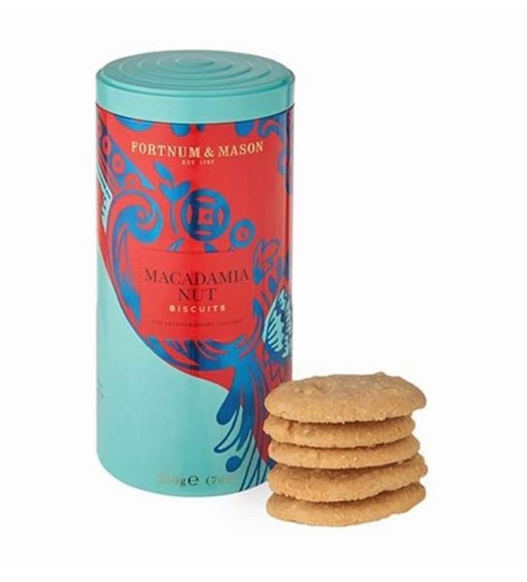 Fortnum & Mason, Piccadilly Macadamia Nut Biscuits, 200g