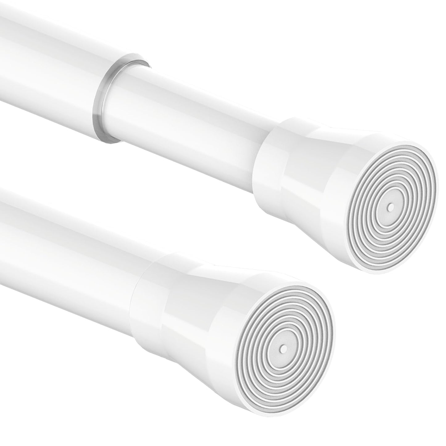 1PC Shower Curtain Rod extendable Tension Rod Never Rust Telescopic Shower Curtain Pole No Drilling 304 Stainless Steel Pole for Bathroom,