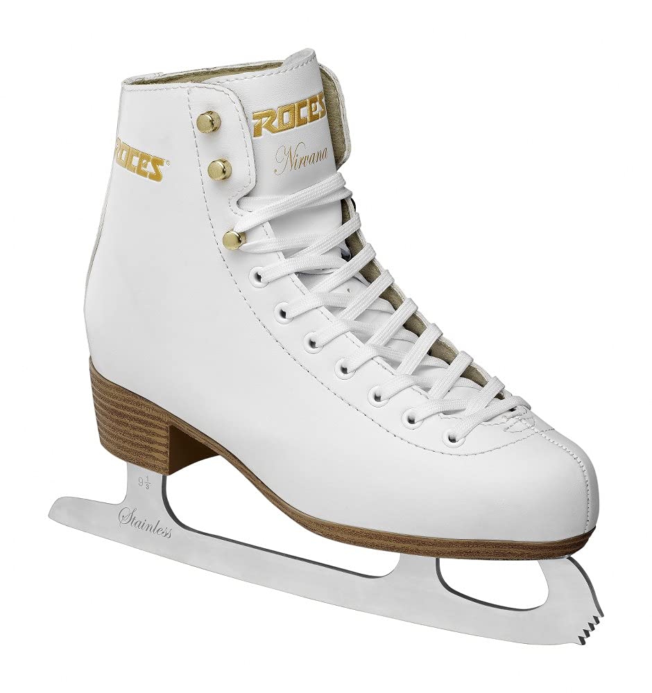 Roces Women's Nirvana Casual Ice Skates, White, 39