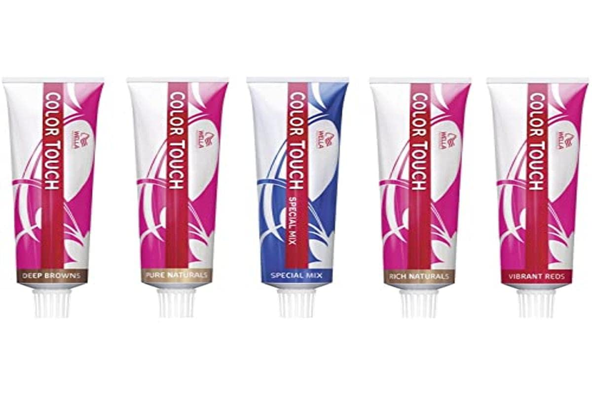 WELLA Demi-Permanent Colour Touch, Casta?o Claro Viola Caoba