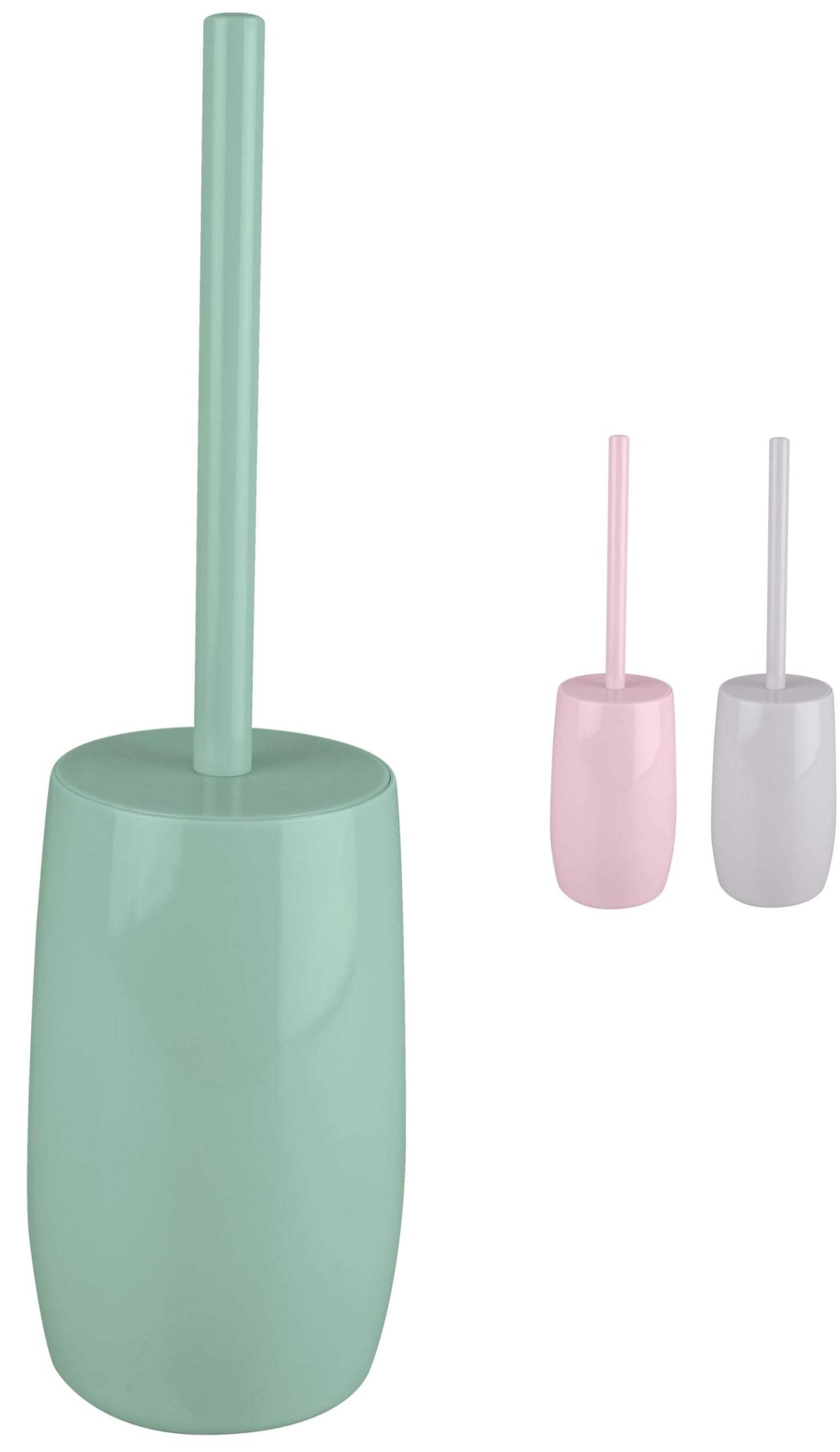 KW Trix Toilet Brush and Holder (Enclosed Maldives Green)