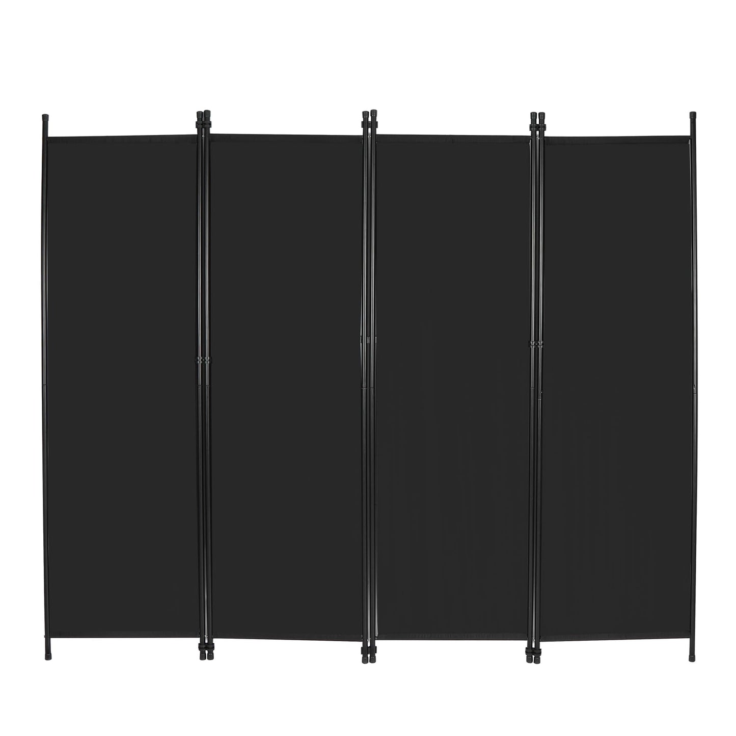 REDCAMP Portable Privacy Screen, 4-Panel Folding Room Divider 80" W x 68" H for Bedroom, Office, Restaurant, Hospital, Indoor Outdoor Partition Wall,