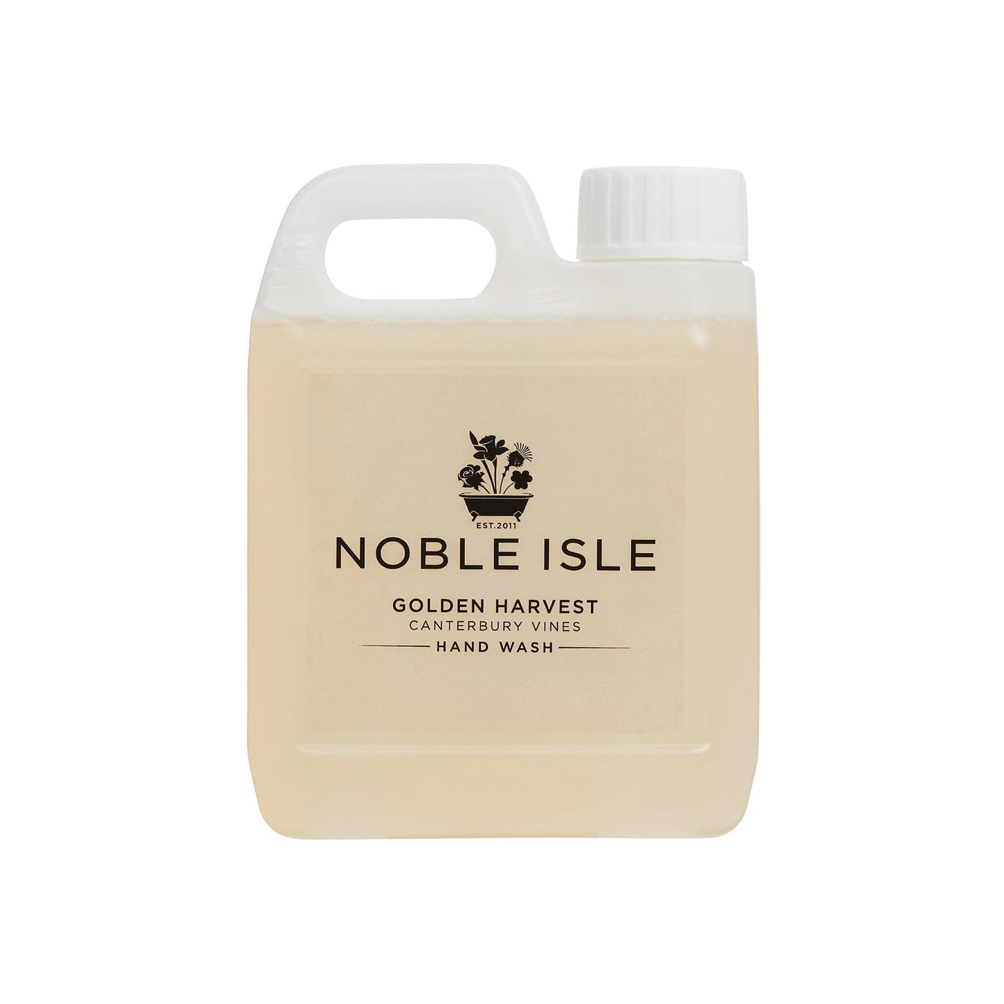 Noble Isle Hand Wash Refill | Luxury Hand Wash Liquid Soap For Men & Women | Organic Vegan Friendly, Real Perfume, Britain In A Bottle | Made In The