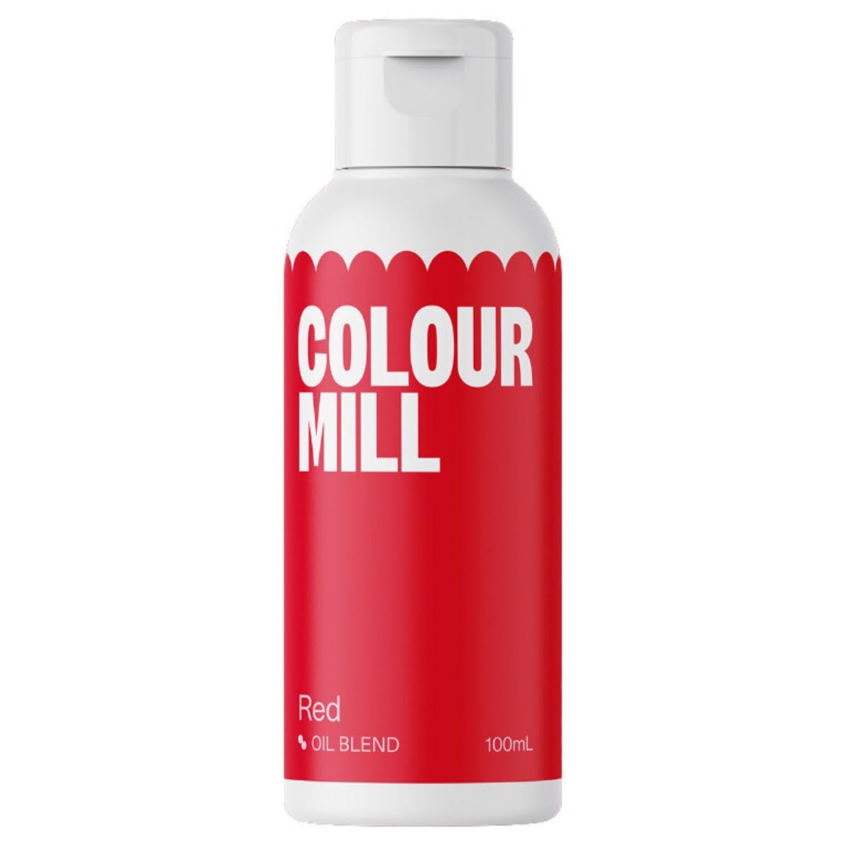 Colour Mill Oil Based Food Colouring Red - Next Generation Oil Based Food Colouring for Baking, Decorating, Icing and Cooking Food Dye DIY Slime and