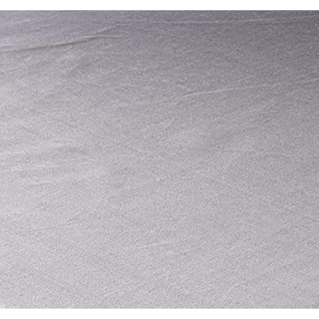 Soleil d'ocre 611825 Fitted Sheet Made of cotton, 190 x 90 CM Grey