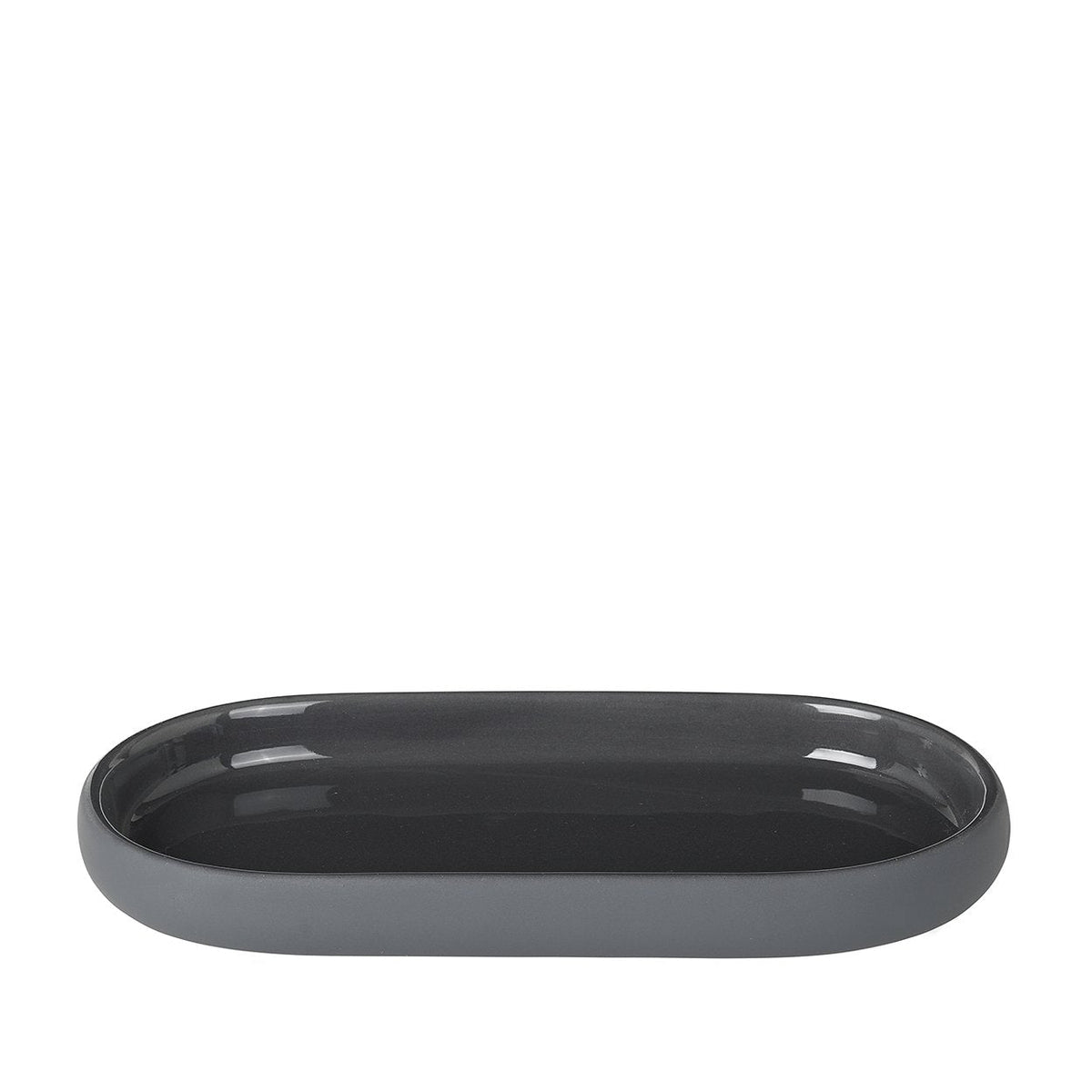 blomus -Sono 69043 Ceramic Tray, Magnet, Bathroom Tray in Exclusive Look, Organiser Decoration, Jewellery Storage, Storage Tray, Cosmetics, Bathroom