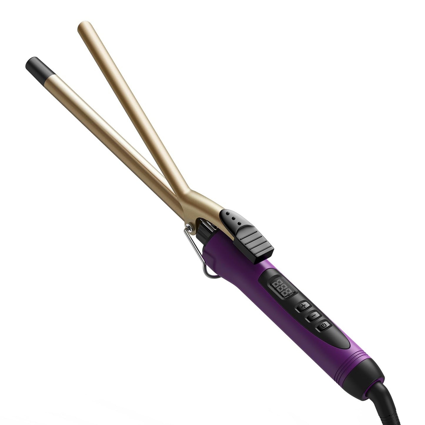DSHOW Curling Tongs, 13mm Curling Tongs for Short Hair, 18 Heat Setting for Curler Long & Short Hair
