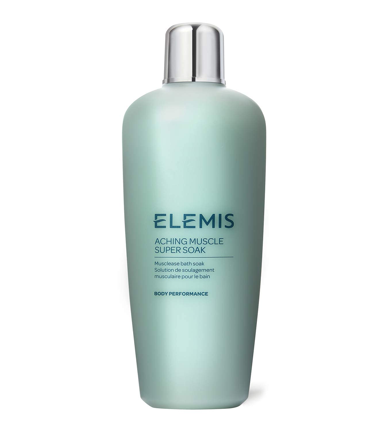 ELEMIS Aching Muscle Super Soak 400ml - Eases Muscle Tension, Relieves Aches & Pains, Relaxing Bath Soak with Essential Oils, for Post-Workout