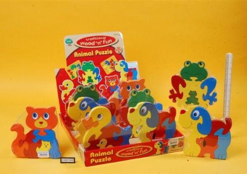 Wooden Animal Shape Puzzle one