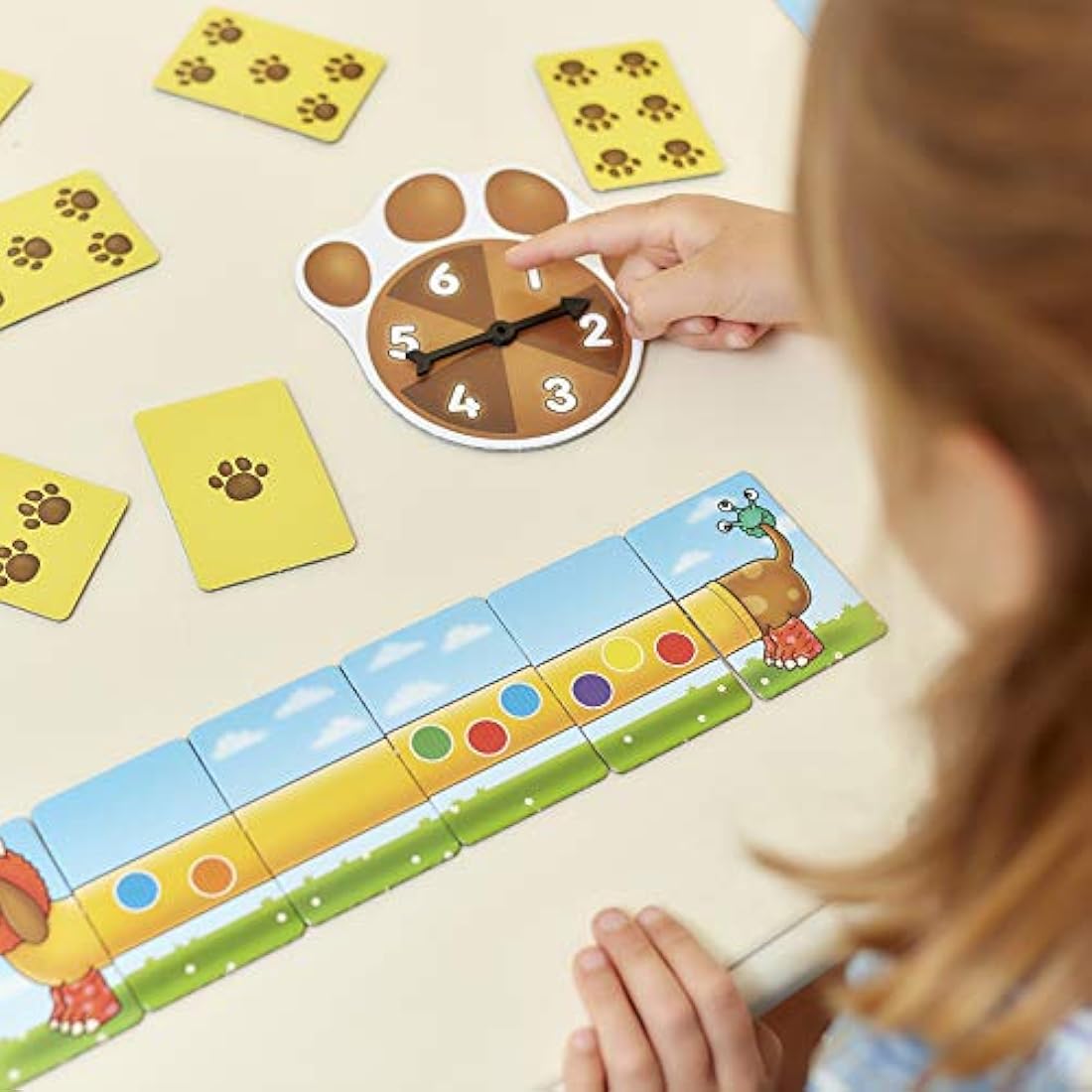 Orchard Toys Spotty Sausage Dogs Game, Fun Memory and Counting Game, Perfect for Children age 4+, Family Game, Educational Toy Games, Yellow