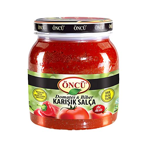 ONCU - Tomato & Pepper Mix Paste ( 1600g ) - ?nc? Kar???k Sal?a