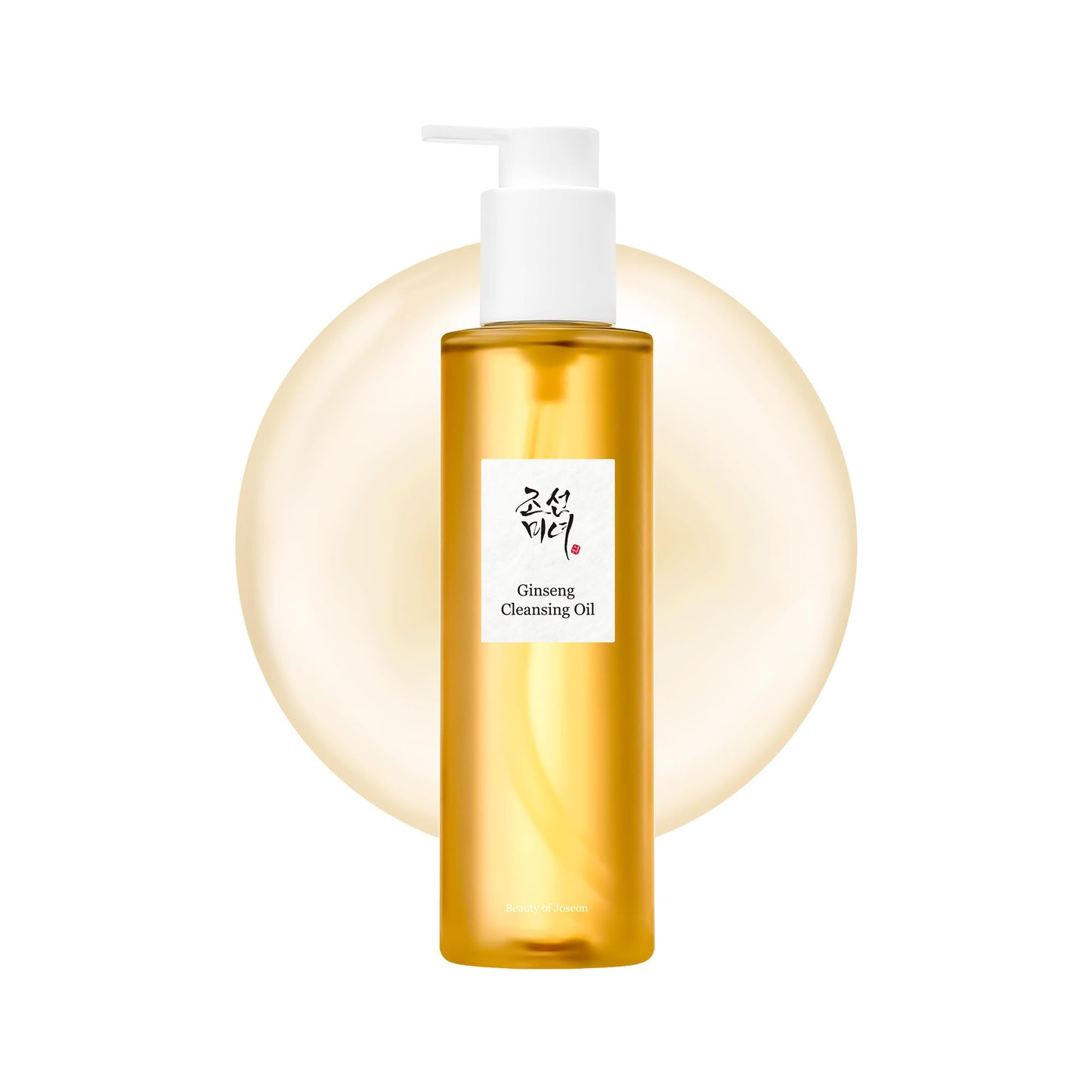 Beauty of Joseon Ginseng Cleansing Oil Waterproof Makeup Remover For Sensitive, Acne Prone Facial Skin. Korean Skin Care For Men And Women, 210ml, 7.1