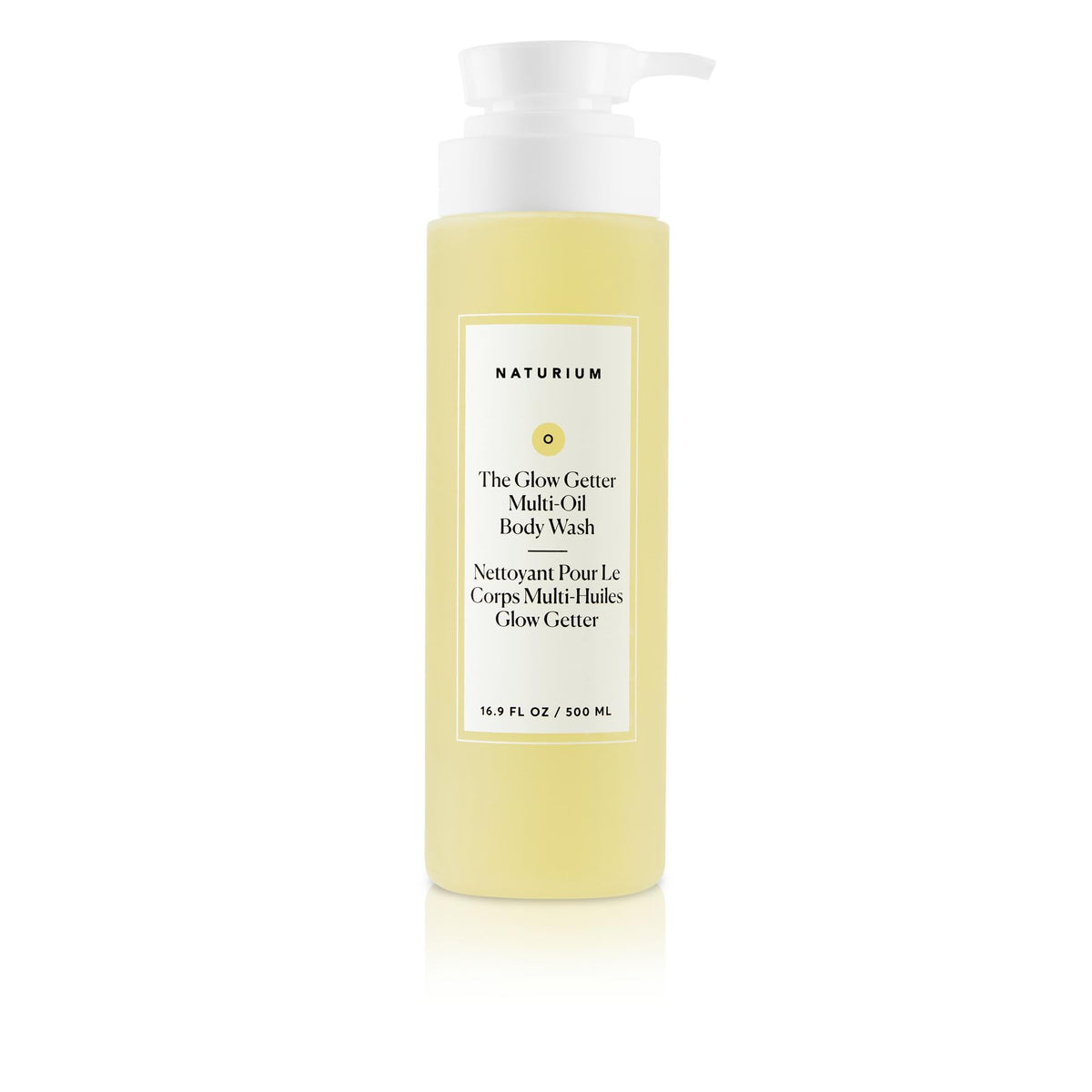 Naturium The Glow Getter Multi-Oil Hydrating Body Wash, Gentle Cleanser | 16.9 FL OZ / 500 ML